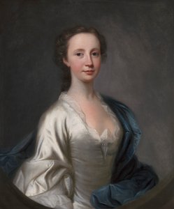 Egy hölgy portréja alkotó: James Cranke