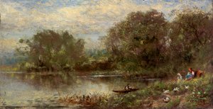 Makk nevű táj, 19. század. alkotó: James Crawford Thom