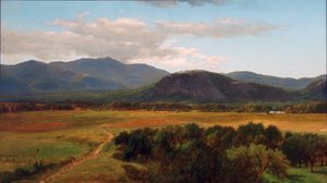Moat Mountain and White Horse Ledge, Study, North Conway, New Hampshire, 1867 alkotó: James David Smillie