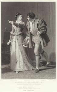 Benedick és Beatrice, Sok hűhó semmiért, IV. felvonás, I. jelenet