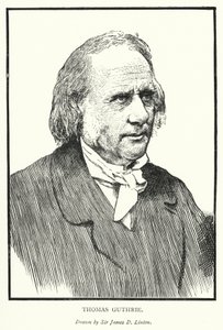Thomas Guthrie (metszet) alkotó: James Dromgole Linton