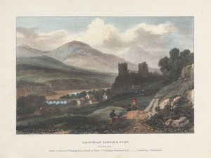 Ardfinian kastély és Tipperary erőd alkotó: James Duffield Harding