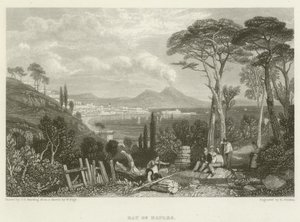 Nápolyi-öböl alkotó: James Duffield Harding