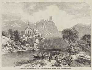 Beilstein, a Mosel-parton alkotó: James Duffield Harding