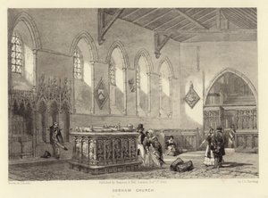 Cobham-templom (litotint)