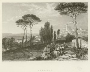 Frescati alkotó: James Duffield Harding