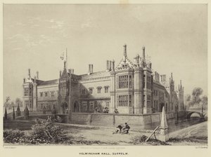 Helmingham Hall, Suffolk alkotó: James Duffield Harding