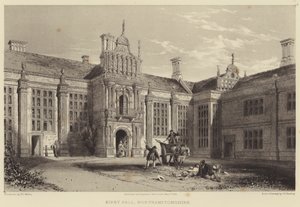 Kirby Hall, Northamptonshire alkotó: James Duffield Harding