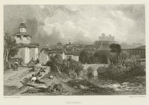 Spoleto alkotó: James Duffield Harding