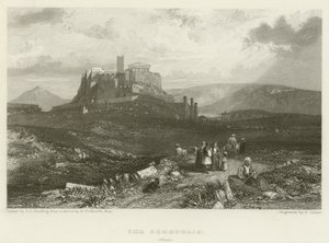 Akropolisz, Athén alkotó: James Duffield Harding