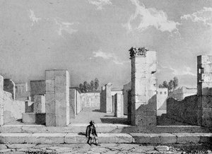 Caius Sallust háza, 1828 alkotó: James Duffield Harding