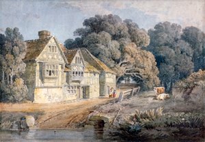 „The Ost House at Hastings, Sussex”, 19. század. alkotó: James Duffield Harding