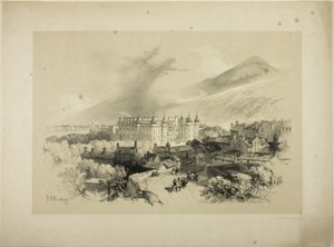 A Holyrood-palota alkotó: James Duffield Harding