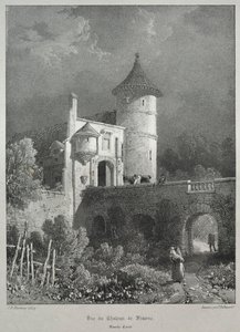Festői és romantikus utazások az ókori Franciaországban. Franche-Comte..., 1825. alkotó: James Duffield Harding