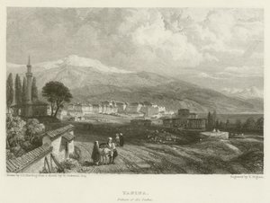 Yanina, Ali Pacha palota alkotó: James Duffield Harding