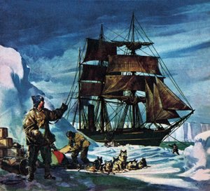 A Terra Nova az Antarktiszon alkotó: James Edwin McConnell