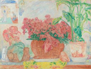 Azáleák alkotó: James Ensor