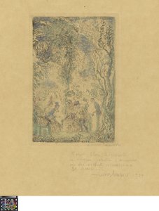 Der Liebesgarten alkotó: James Ensor