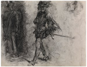 Don Quijote (papíron tartalmazza) alkotó: James Ensor