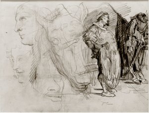 Don Quijote és a lófej alkotó: James Sidney Ensor