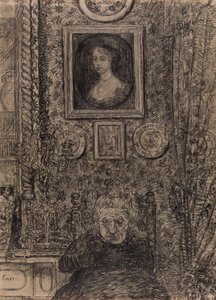 A nagynéném portréja alkotó: James Ensor