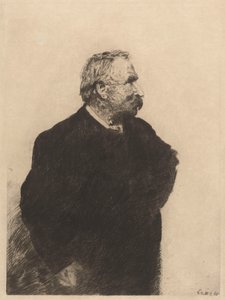 Ernest Rousseau portréja alkotó: James Ensor