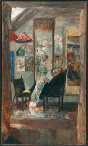 Csontvázat néz chinoiseries, 1885. alkotó: James Ensor