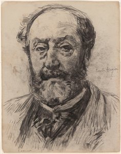 Emile Augier drámaíró alkotó: James Ensor