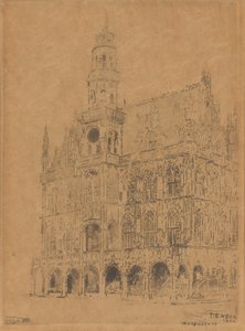 Oudenaarde városháza alkotó: James Ensor