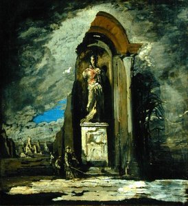 Az emlékmű, 1916-1917 (olaj, vászon)