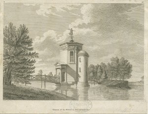 Shugborough – A szelek temploma: metszet, és [18. század vége] (nyomtatás)
