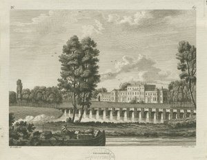 Shugborough Hall: metszet, nd [c 1782] (nyomtatás) alkotó: James Fittler
