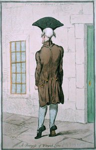 A Burgess of Warwick Lane, Hannah Humphrey adta ki 1795-ben (kézzel színezett rézkarc) alkotó: James Gillray