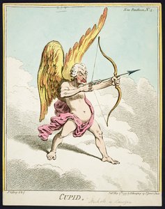 Ámor, az Új Pantheonból No.4, kiadó: Hannah Humphrey, 1799