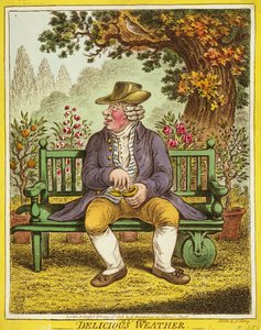 Delicious Weather, kiadó: Hannah Humphrey, 1808
