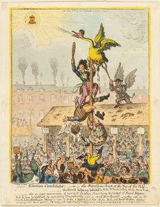 Választási jelöltek alkotó: James Gillray