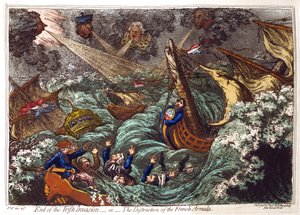 Az ír invázió vége – vagy – A francia armada pusztulása