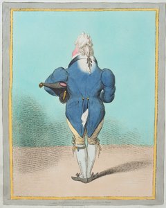 H.R.H. a walesi herceg (1762-1830) Hannah Humphrey adta ki 1802-ben (kézzel színezett rézkarc)