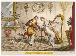 „Harmony before Matrimony”, 1805-ben jelent meg