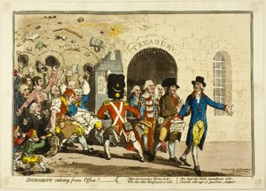 Integritás A hivatalból visszavonuló integritás alkotó: James Gillray