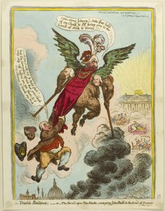 Az Ördög-Béna alkotó: James Gillray