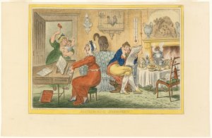 Házassági harmóniák (Recto) alkotó: James Gillray
