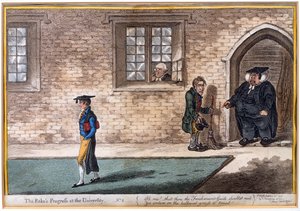 2. tábla a Hannah Humphrey által 1806-ban kiadott „The Rake