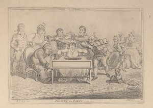Játék részekben alkotó: James Gillray