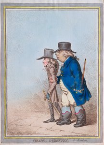 Pylades és Orestes, kocsma. Hannah Humphrey, 1797