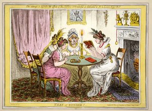 Tales of Wonder, pub. H. Humphrey, London, 1802 (kézzel színezett metszet)