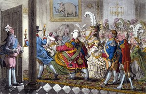 A Menyasszonyi Éjszaka alkotó: James Gillray