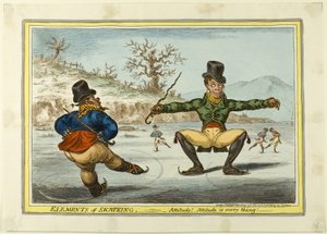 A korcsolyázás elemei: A hozzáállás a minden alkotó: James Gillray