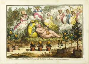 Az Orangerie alkotó: James Gillray