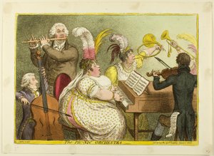 A Pic-Nic zenekar alkotó: James Gillray